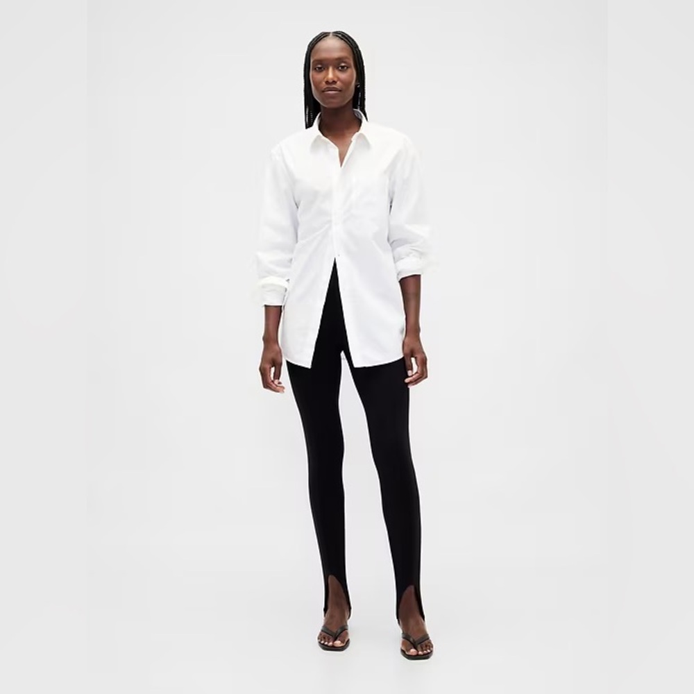 GAP High Rise Double Knit Stirrup Pants